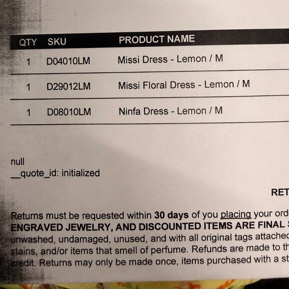 New With Tags- Never Worn- ARE YOU AM I Missi Floral Dress - Picture 7 of 8